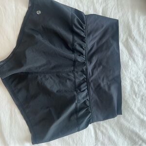 Women's Black LULULEMON Shorts